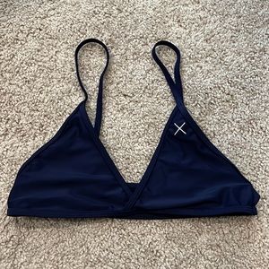 Boutine LA Fitted Top, Malibu Blue, Size M.
